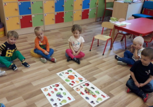Rozmowa z dziećmi na temat owoców i warzyw